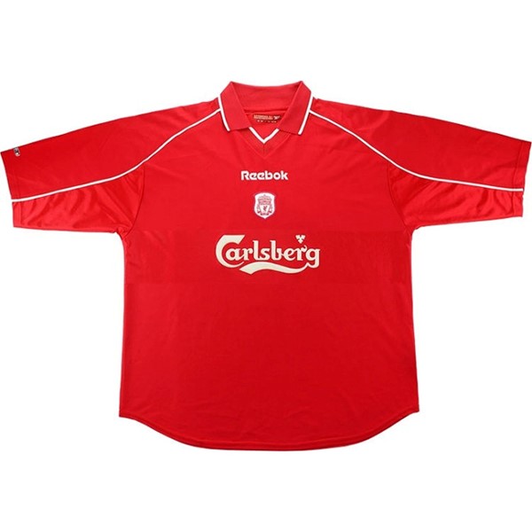 Tailandia Camiseta Liverpool 1st Retro 2000 2002 Rojo
